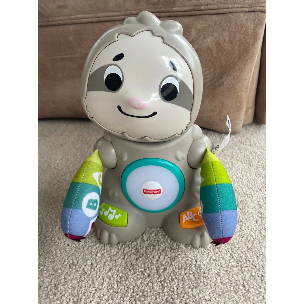 Fisher-Price Linkimals Smooth Moves Sloth Interactive Musical Toy FYK61